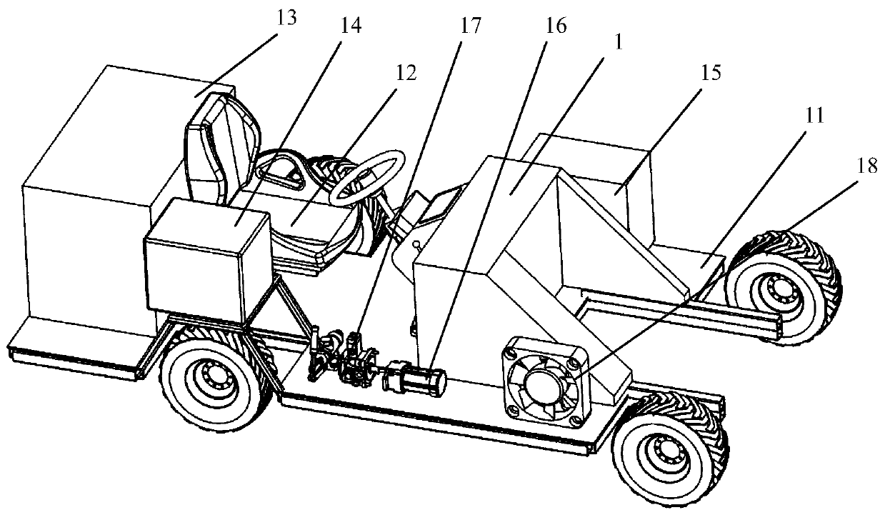 Light-weight trailer truck