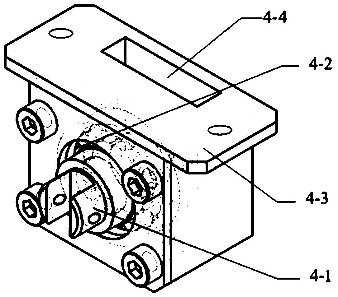 Mooring cable traction force vector measuring mechanism of mooring unmanned aerial vehicle