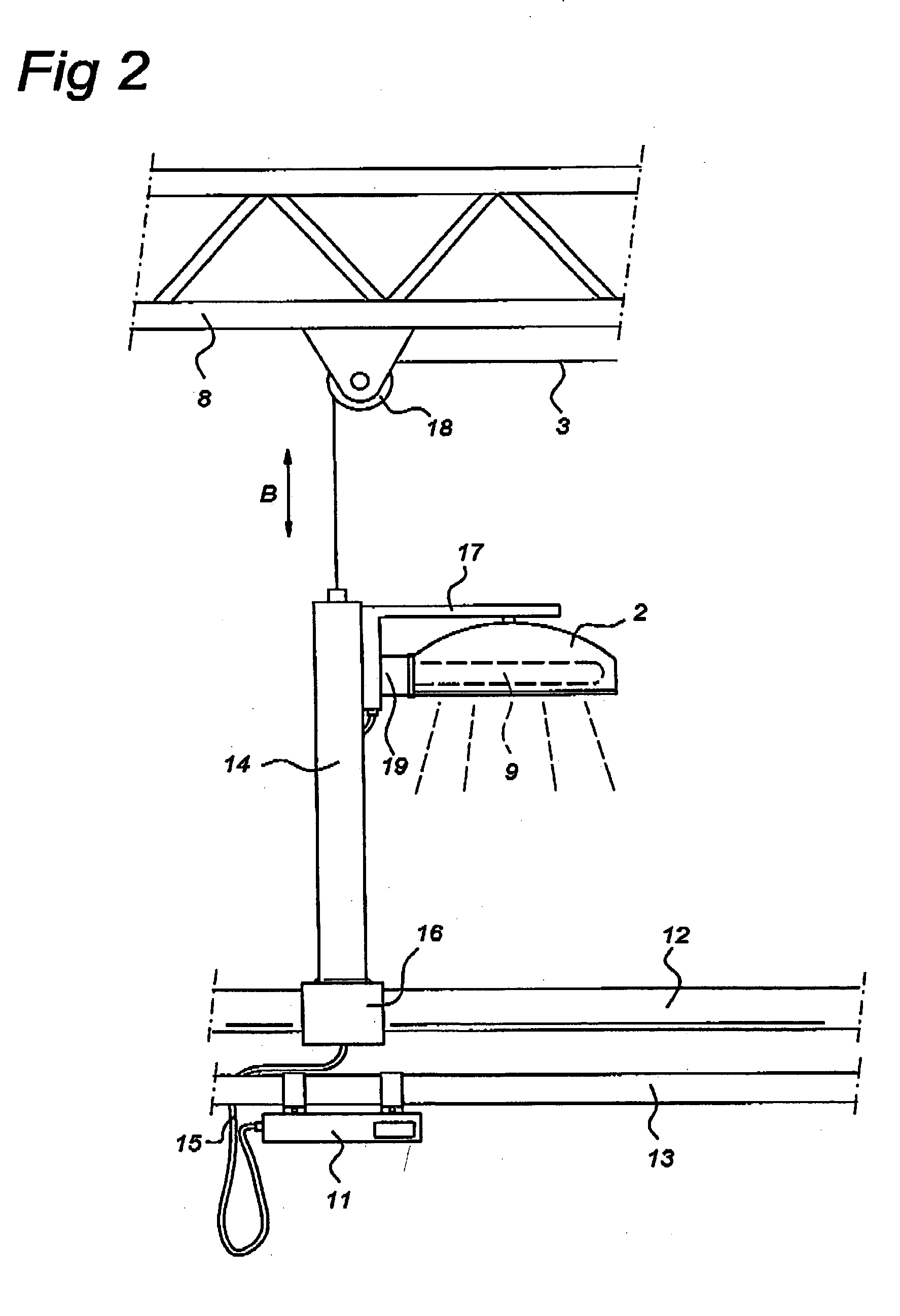 Method, greenhouse and an installation for illuminating plants