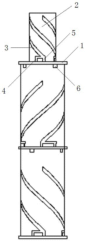 Beidou pole-rod buoy antenna