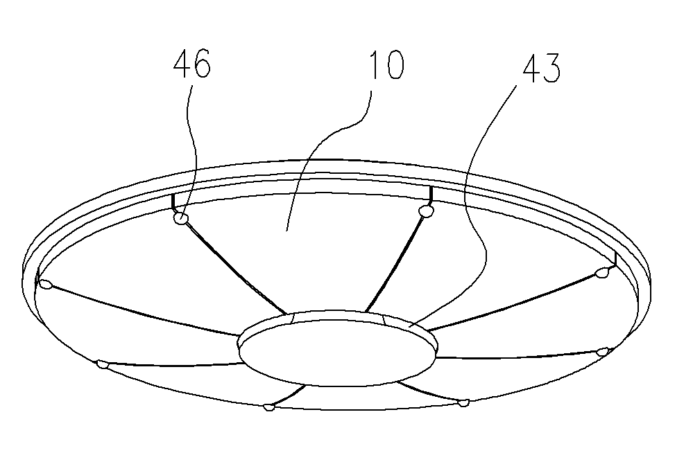 Intelligent air purifying ceiling lamp based on photocatalyst technique