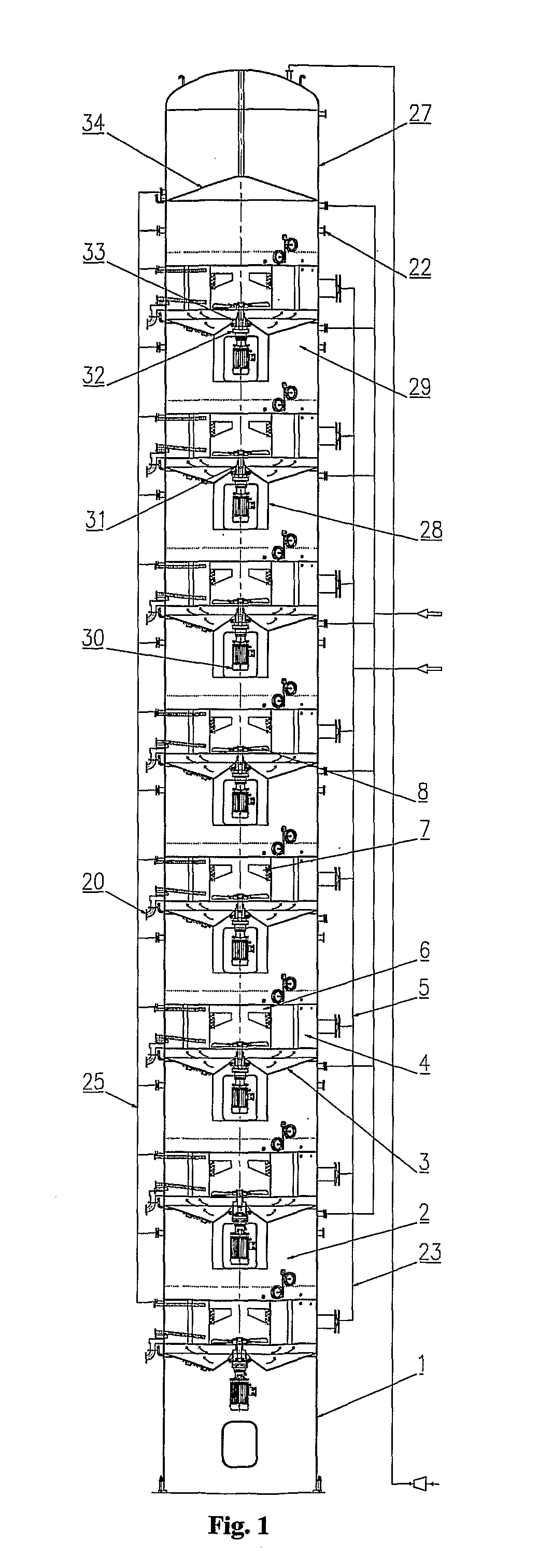 Vertical Continuous Vacuum Pan