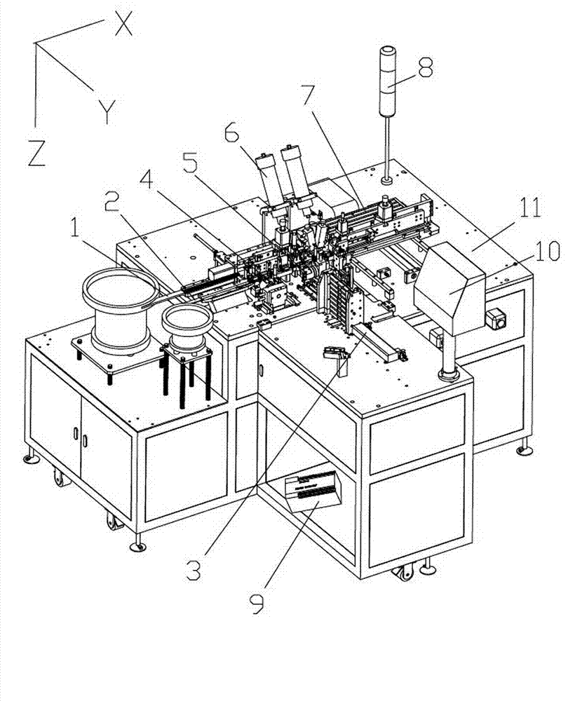 Switch automated assembling device