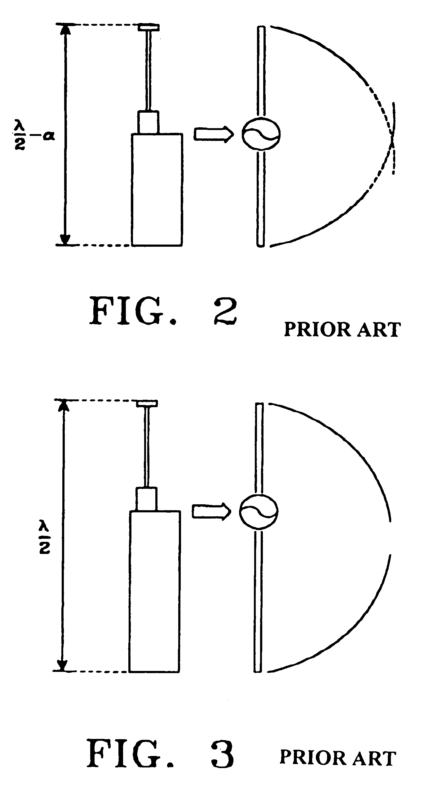 Portable radio terminal equipment having conductor for preventing radiation loss