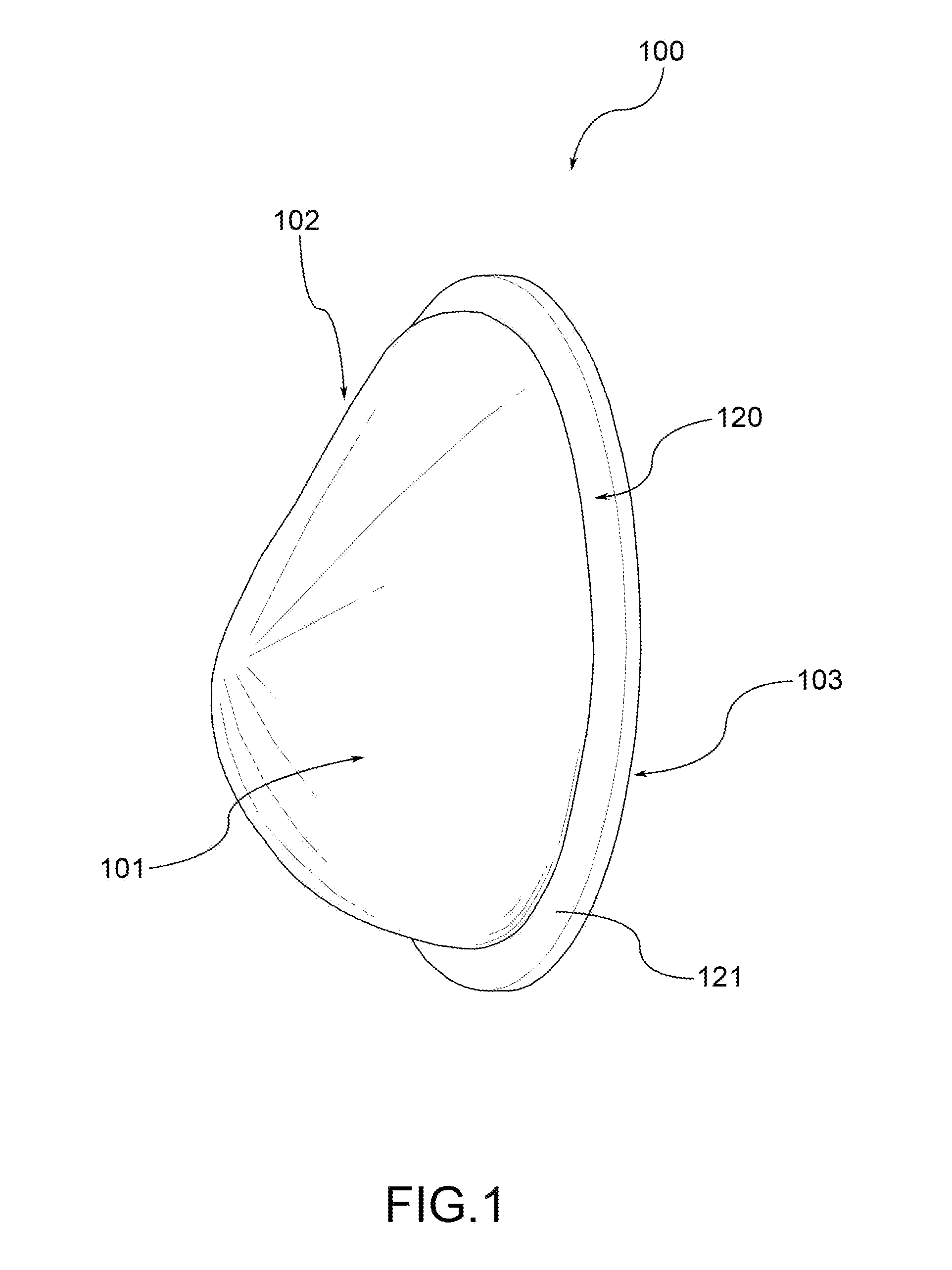 Self-supporting prosthesis for plastic and reconstructive surgery