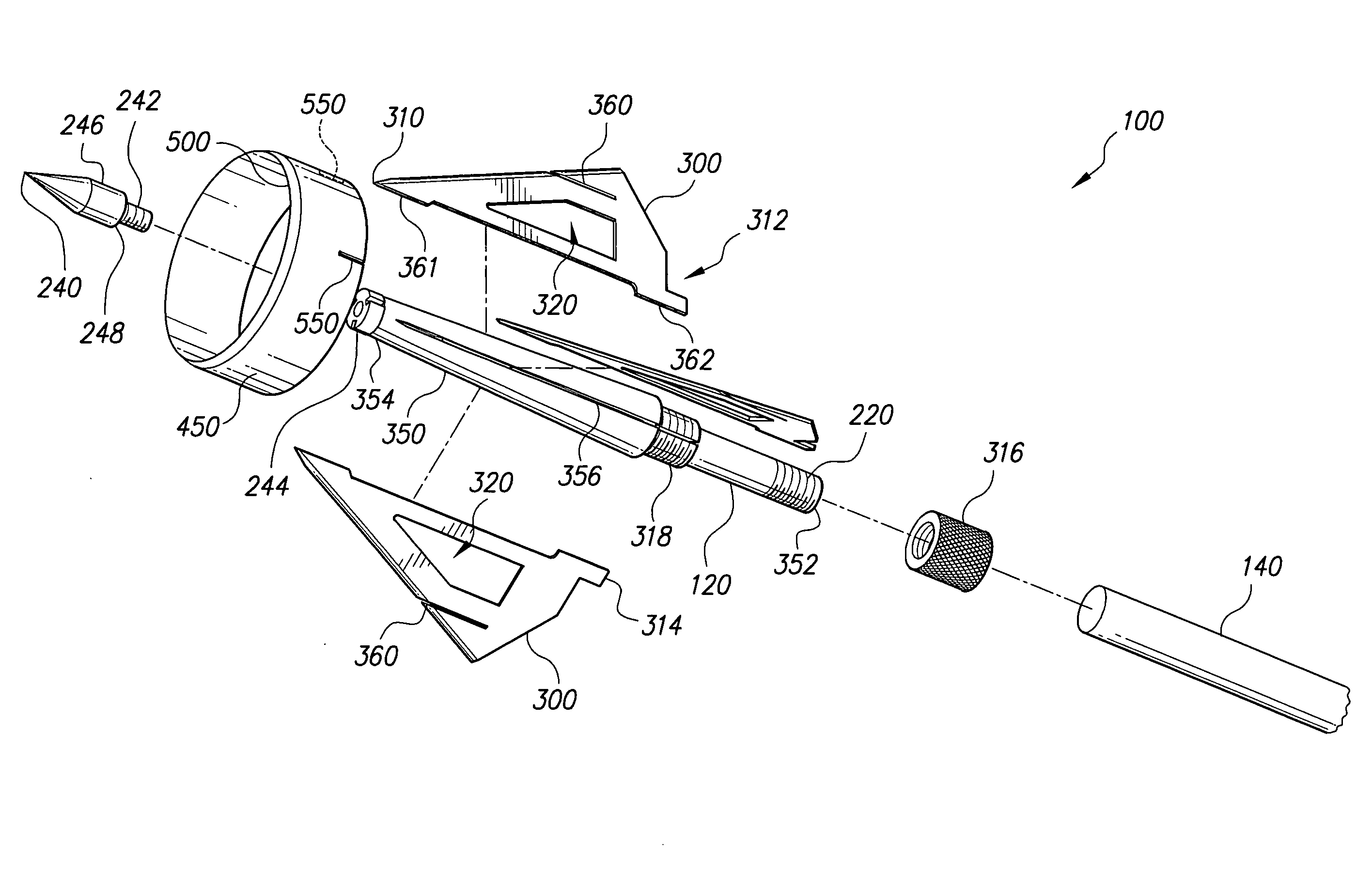 Broadhead for bow hunting arrow