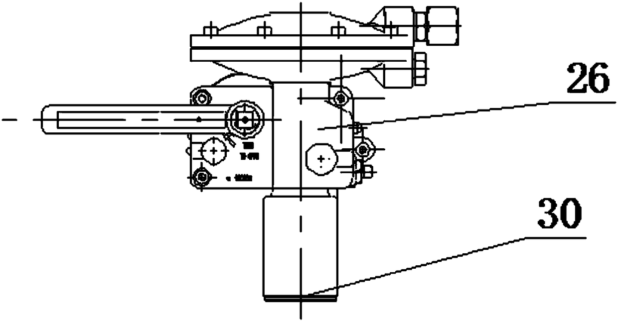 Cutoff and pressure regulation integrated high-precision gas pressure regulator