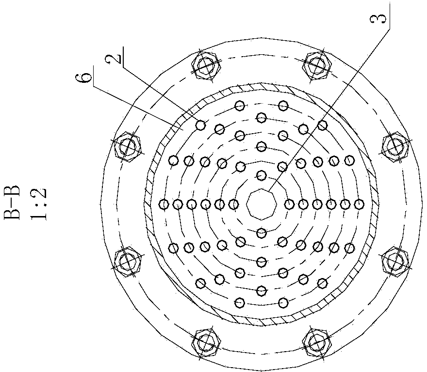 Spiral winding tube type heat exchanger and variable flow spiral tube cooling device