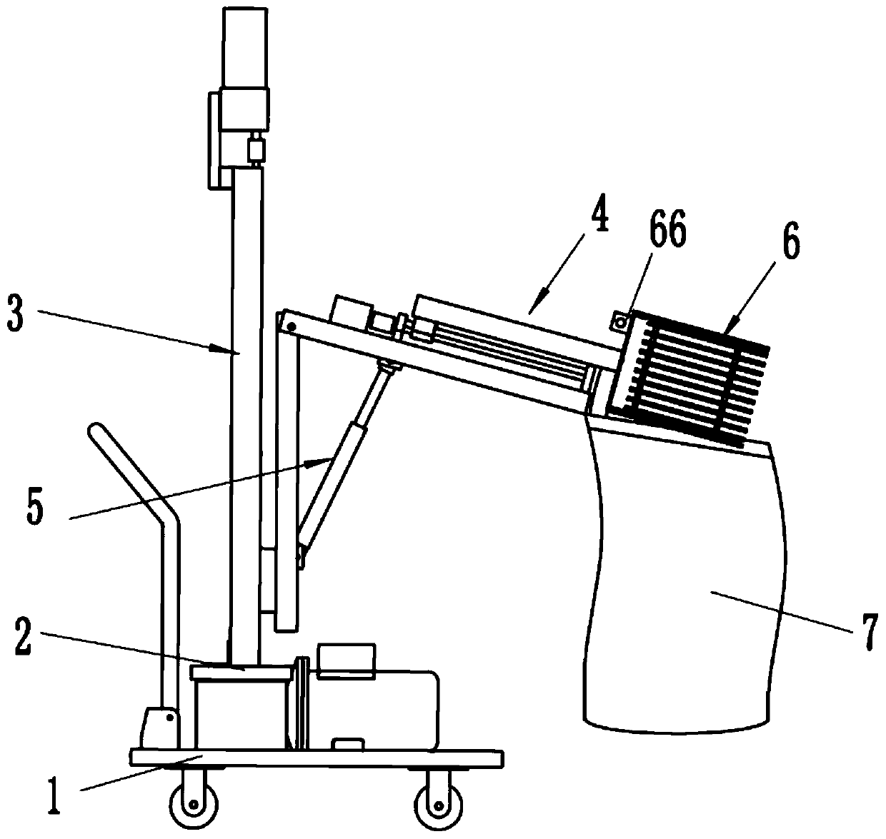 Fruit picking machine