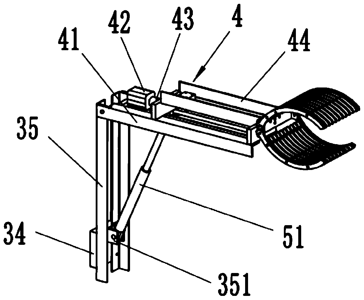 Fruit picking machine