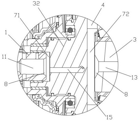 Gearbox oil circuit system and gearbox