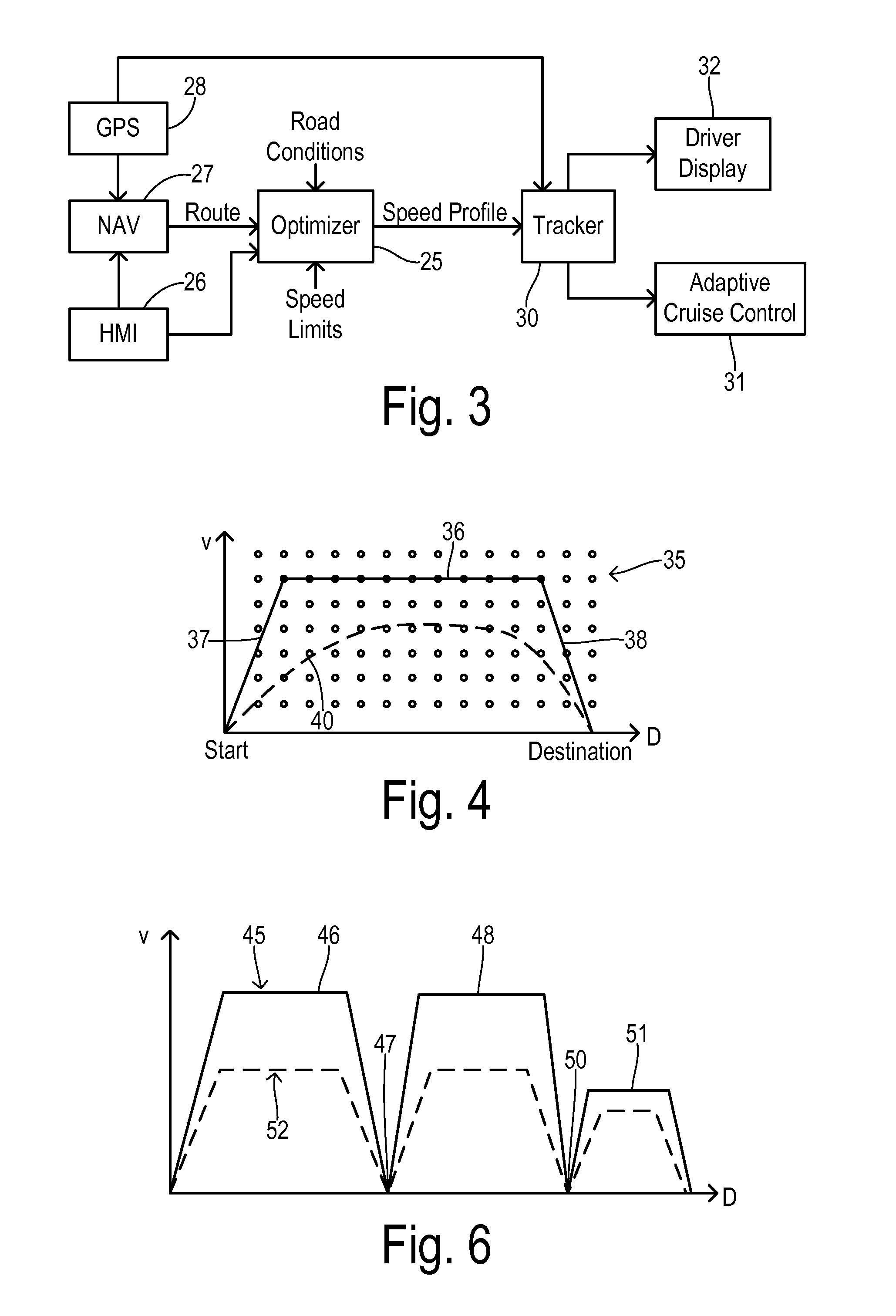 Route navigation with optimal speed profile