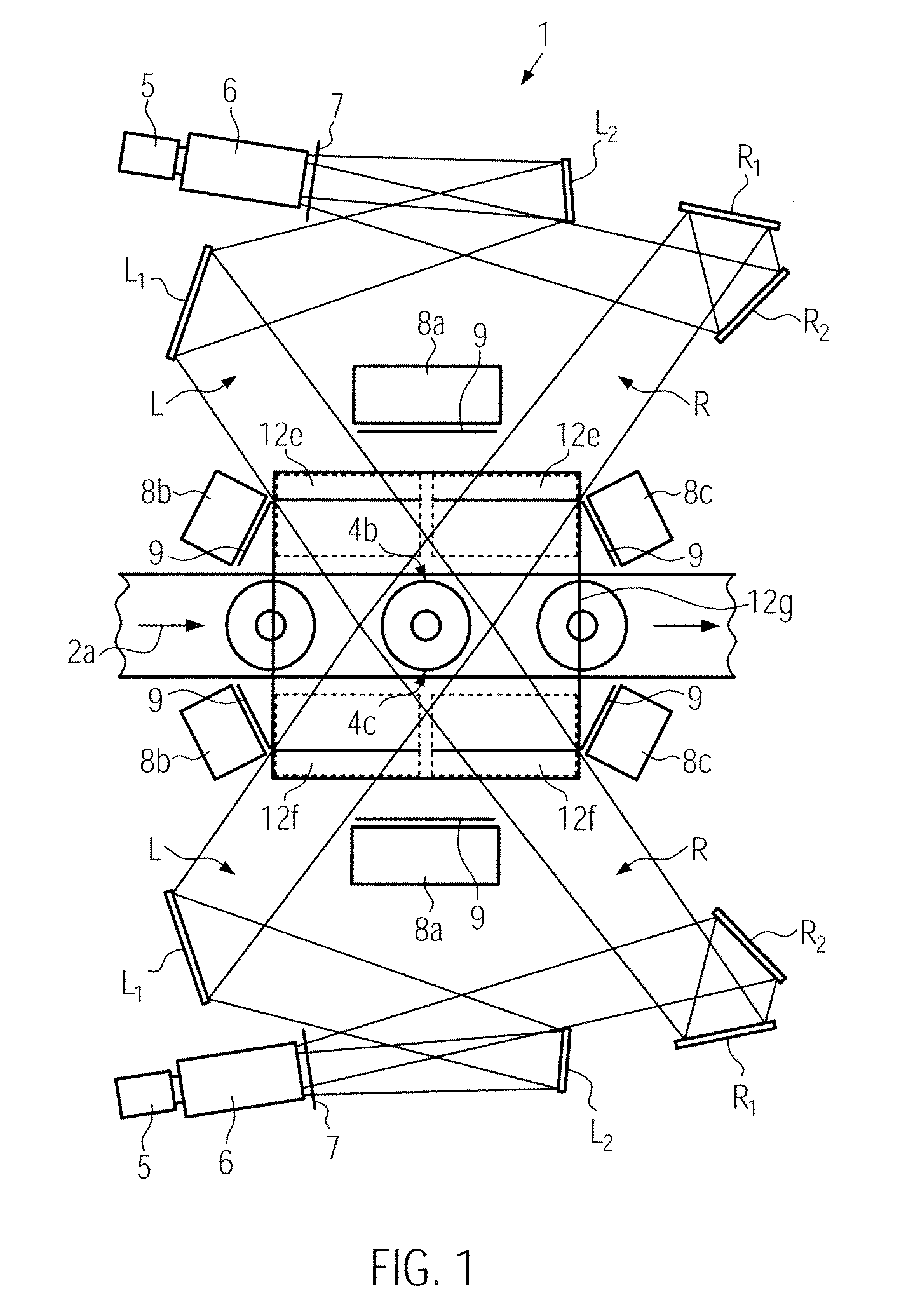 Apparatus and method for inspecting labeled containers