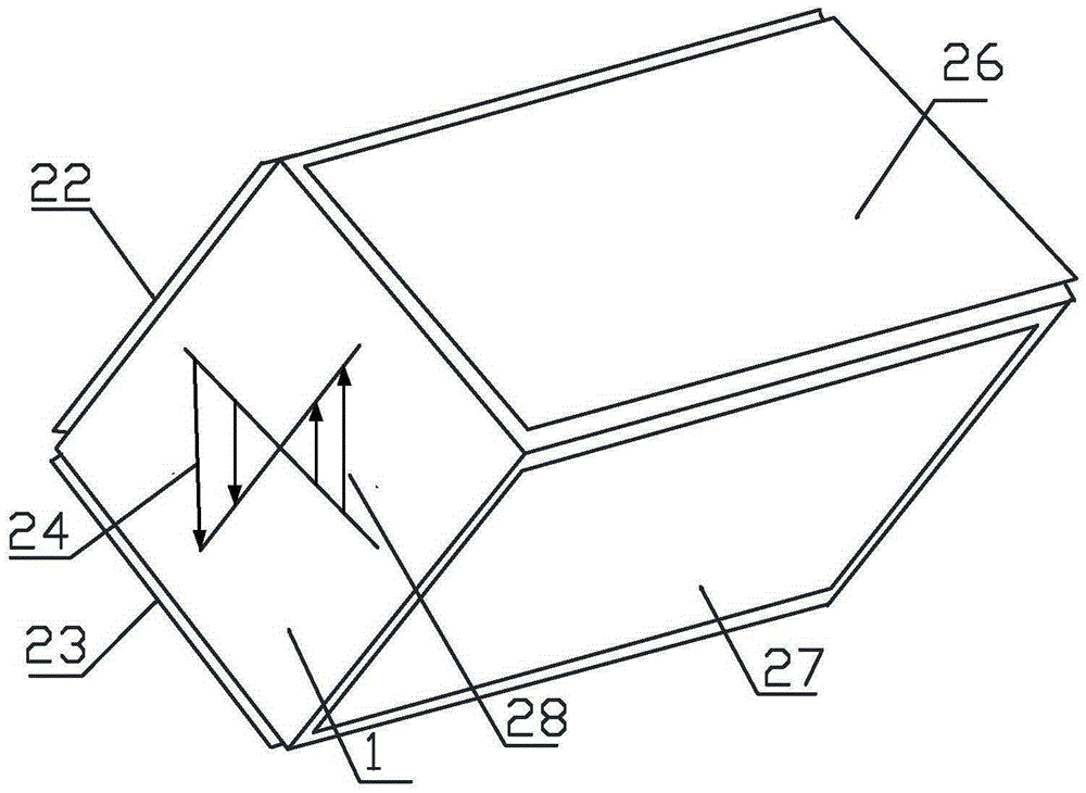 Pulse laser beam combining device and method based on four electrodes