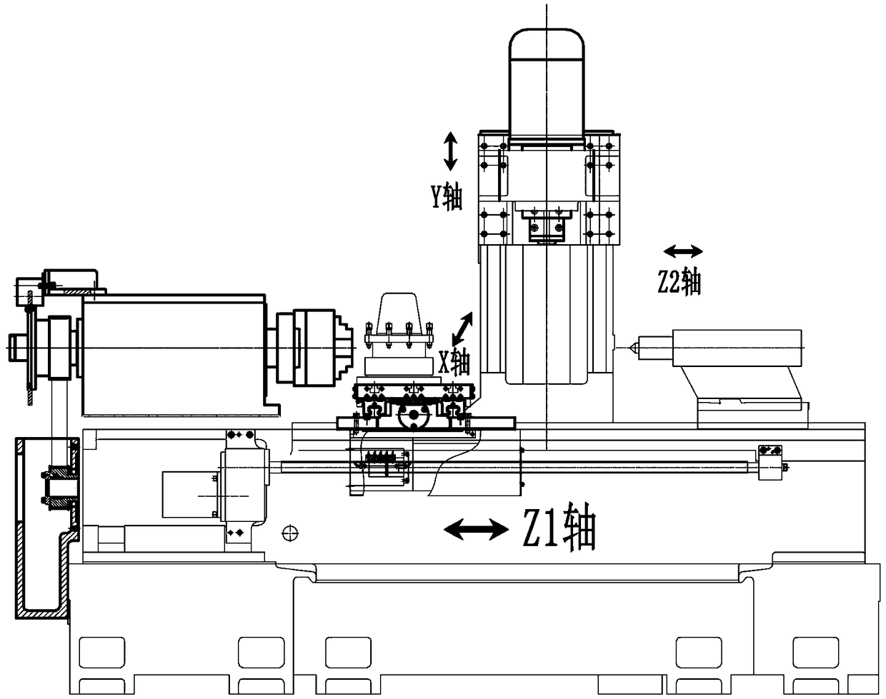 A Redundant Manual Control System for Turn-Mill Compound Machine Tool