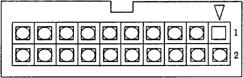 Command register type interface module of industrial liquid crystal display