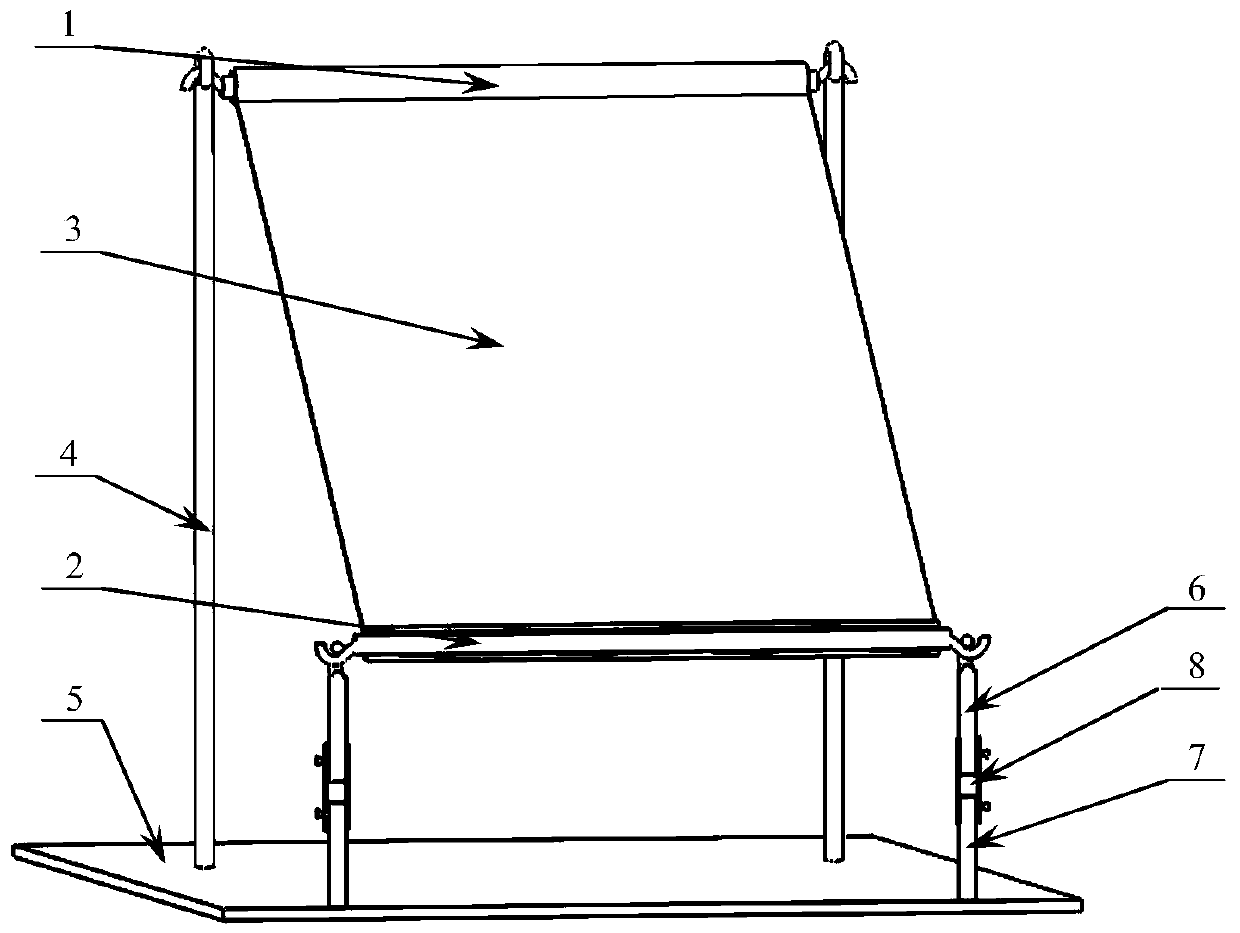 Vehicle-mounted pavement crack detection system inspection device based on variable depth cracks