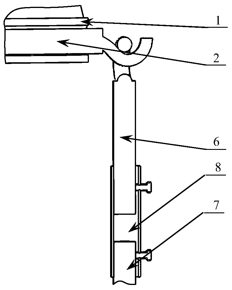 Vehicle-mounted pavement crack detection system inspection device based on variable depth cracks