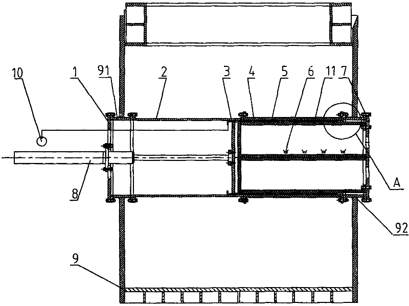 Synchronous grouting simulation test platform of shield tunneling machine