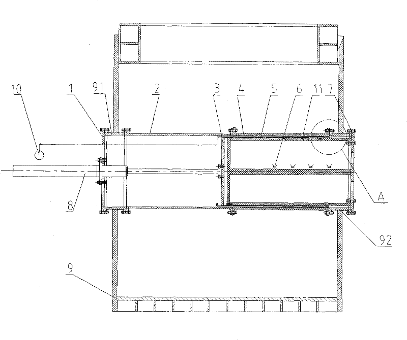 Synchronous grouting simulation test platform of shield tunneling machine