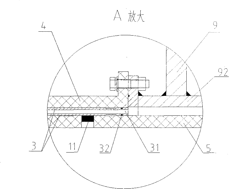 Synchronous grouting simulation test platform of shield tunneling machine