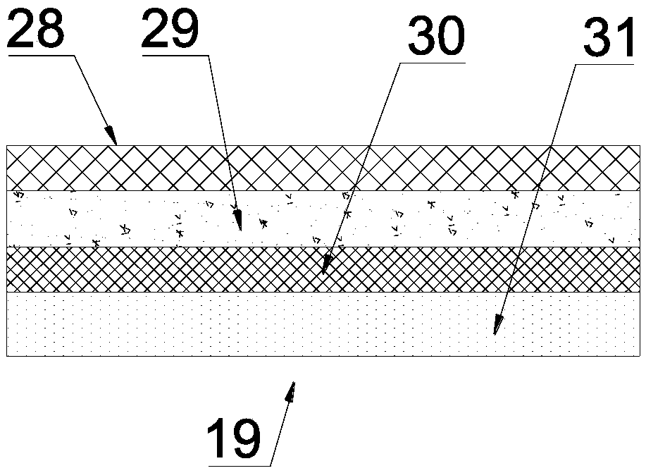 Environment-friendly dust removal device for producing and processing coating