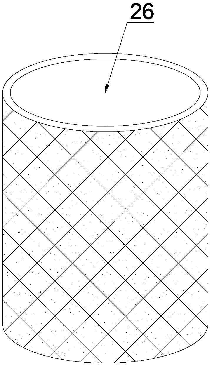 Environment-friendly dust removal device for producing and processing coating