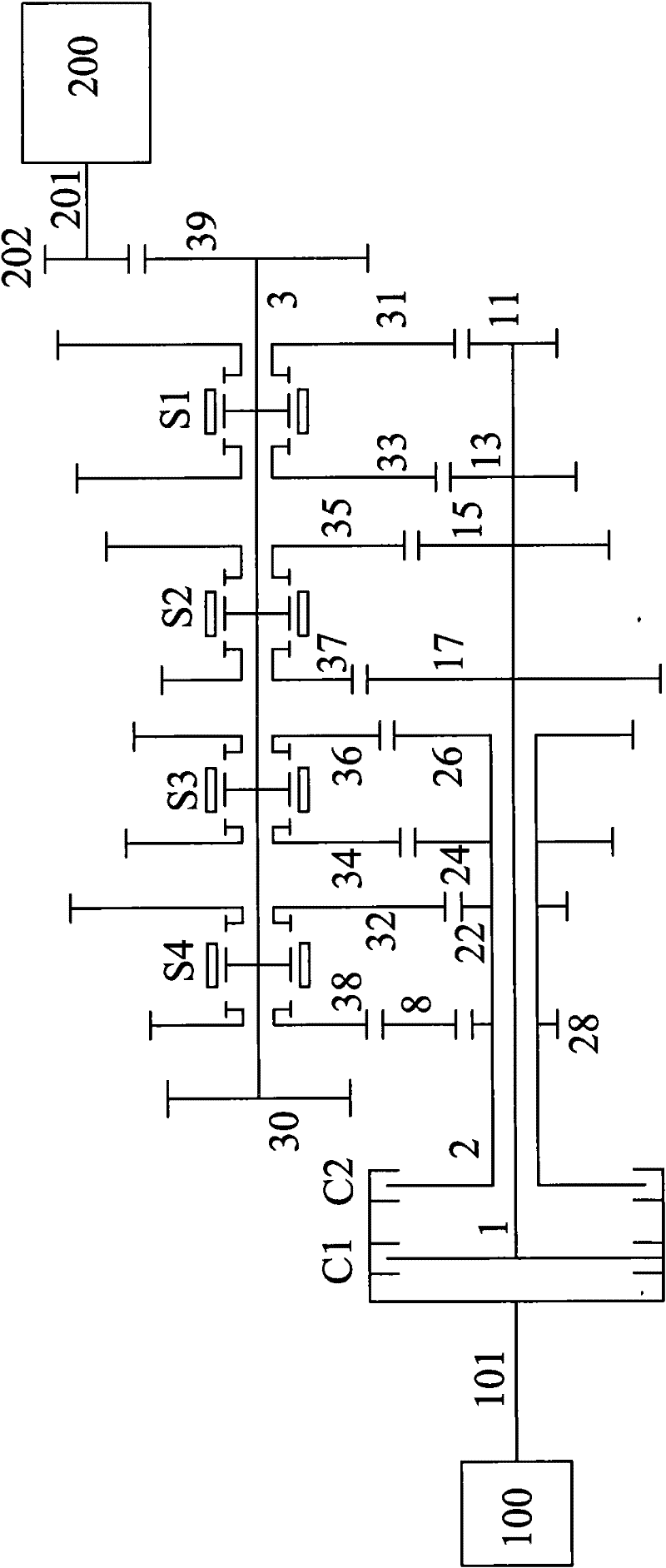 Hybrid drive system and vehicle with same