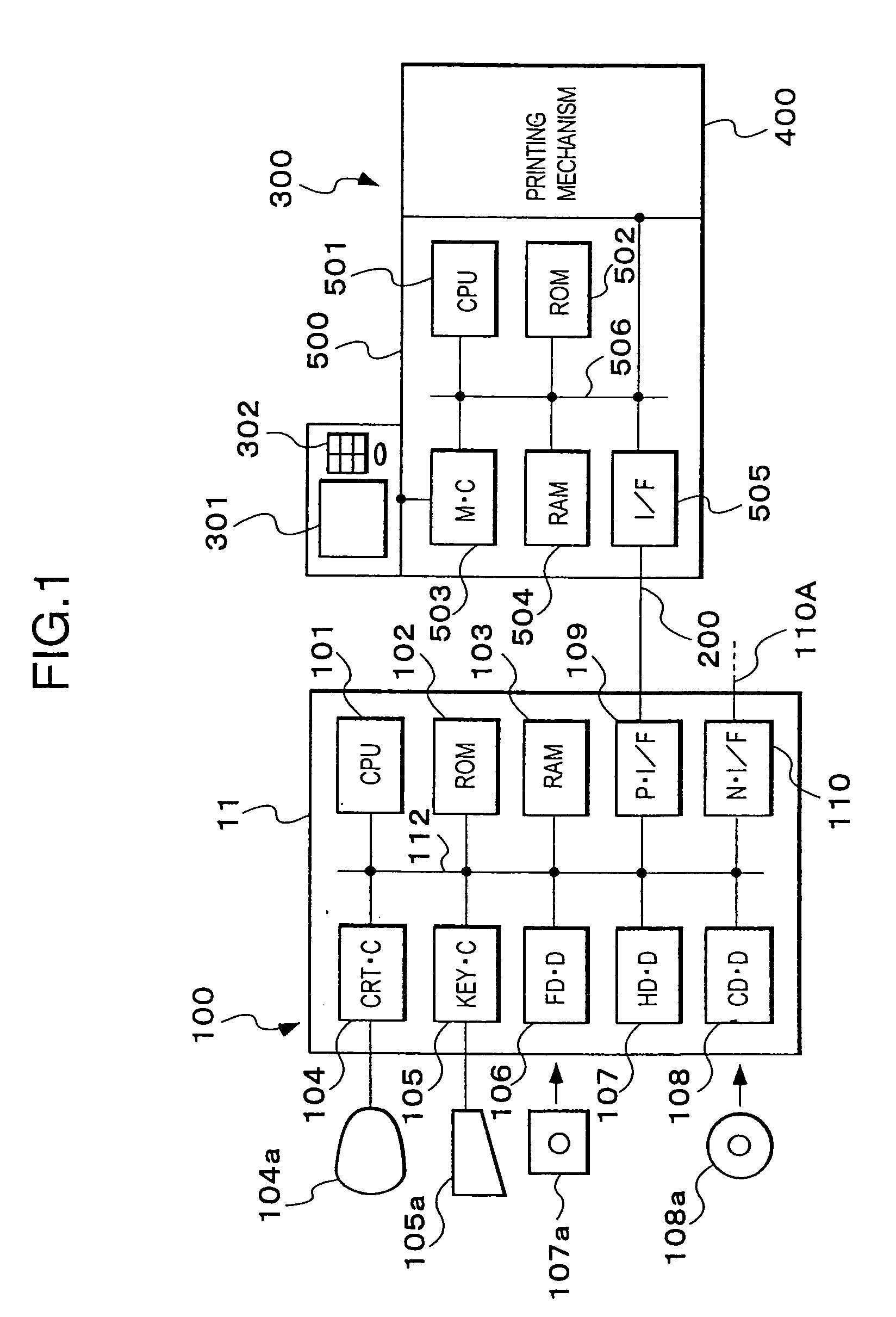 Ink jet printer, printer control unit, printer system including the same, and storage medium with the operation program of the printer control unit stored for controlling double-side printing