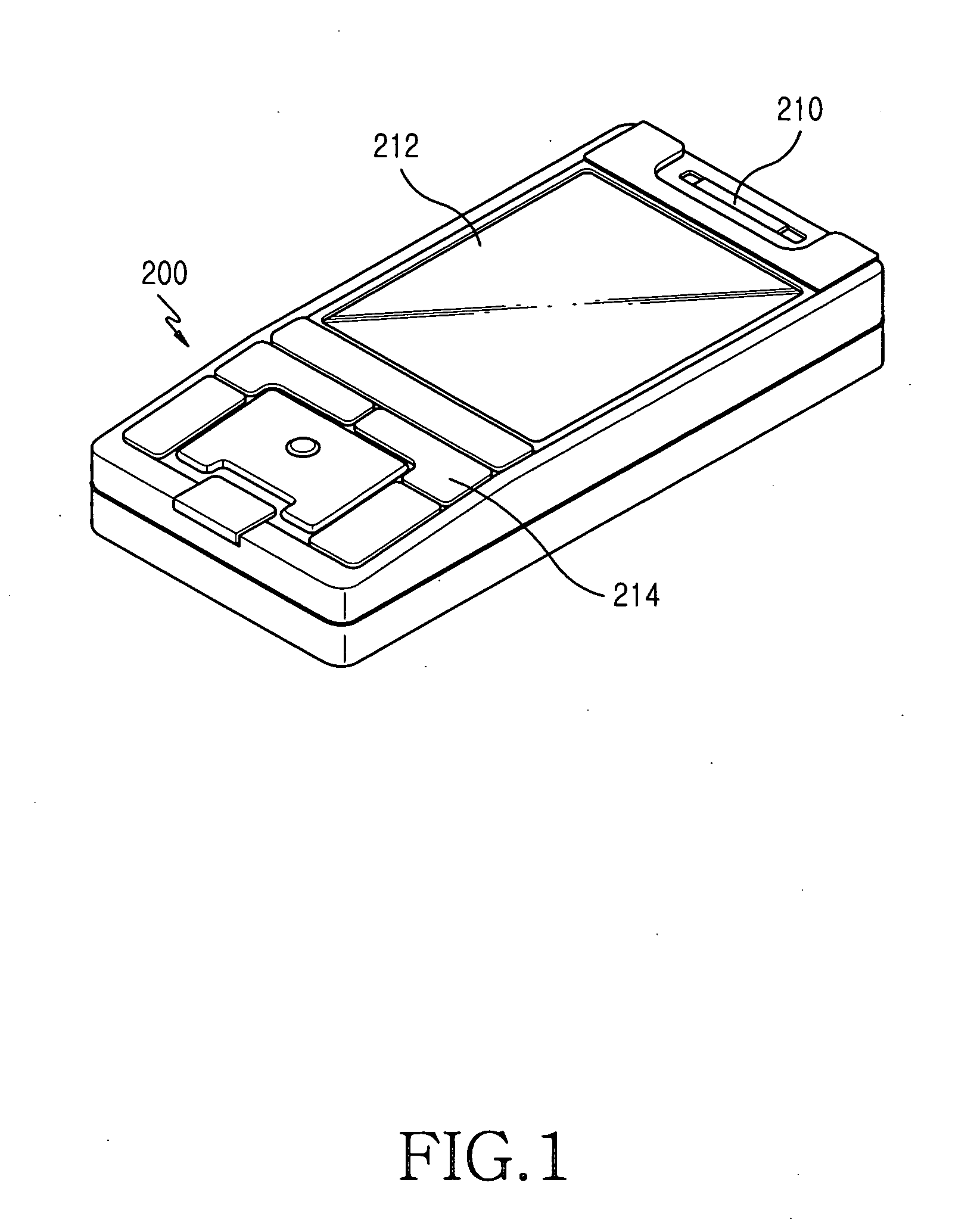 Portable communication apparatus having keys moved up/down by rotation