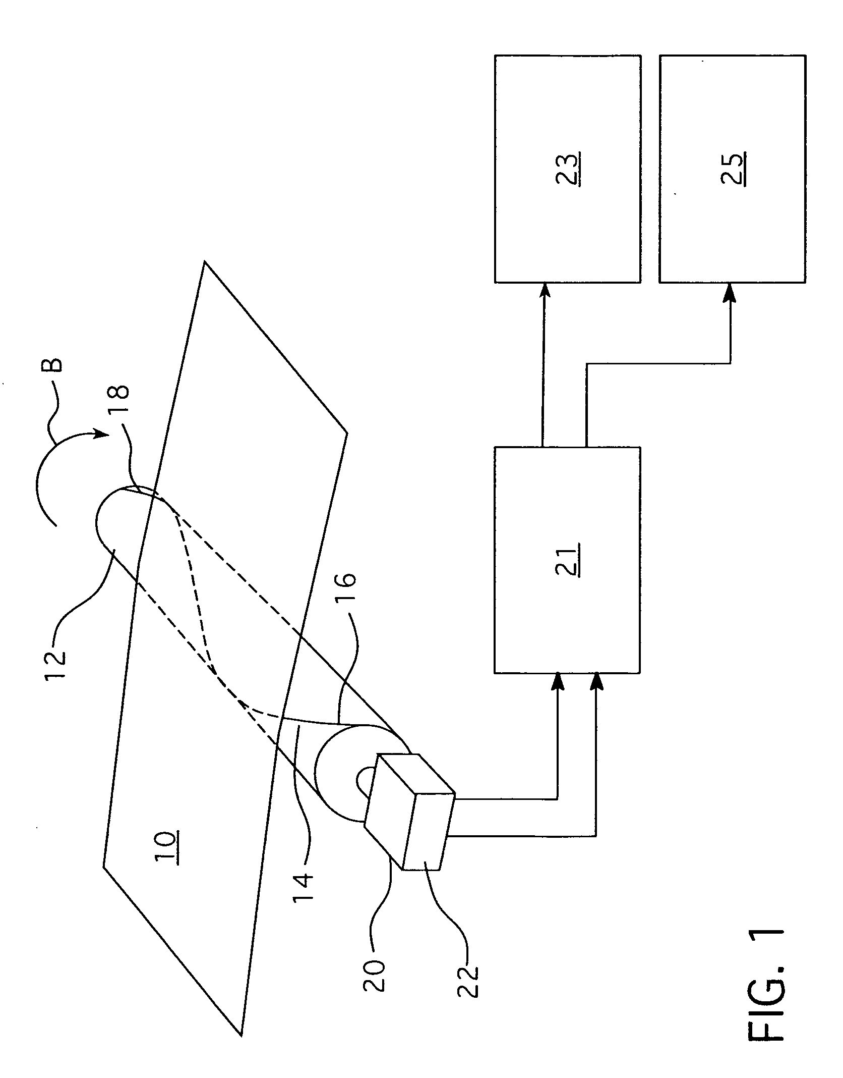 Continuous web stress distribution measurement sensor