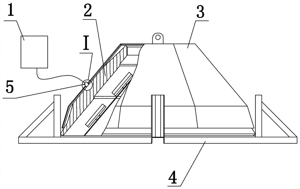 Thermal insulation and heating system and method of crushing motor cone liner before pre-installation