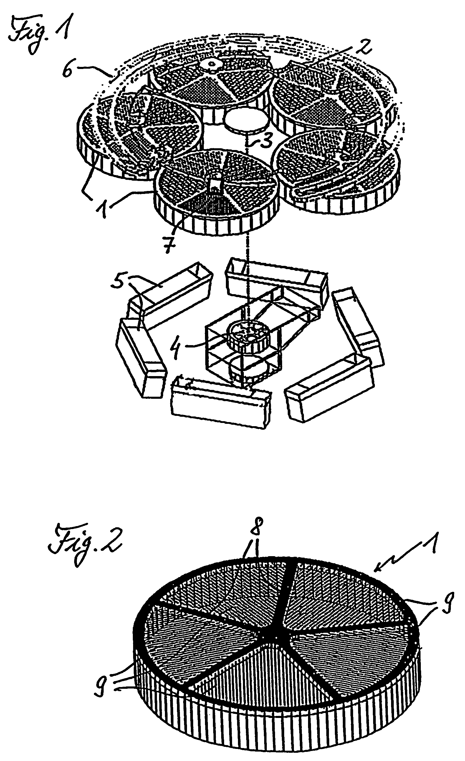 Substrate-coating system and an associated substrate-heating method