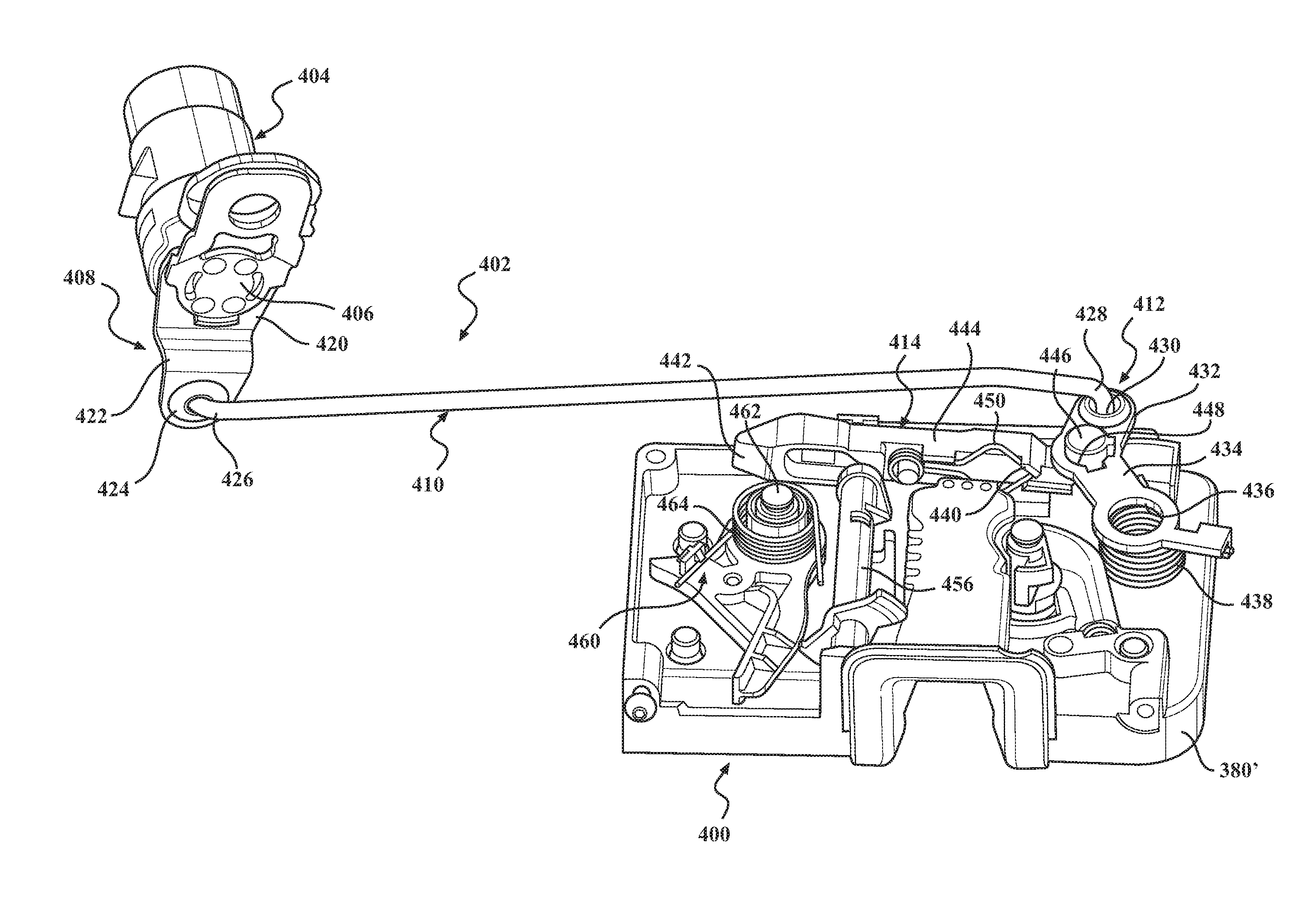 Key cylinder release mechanism for vehicle closure latches, latch assembly therewith and method of mechanically releasing a vehicle closure latch