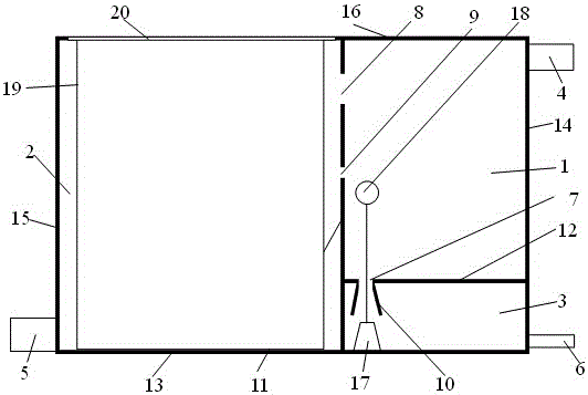 Automatic rainwater discarding, collecting and washing device and operating method thereof