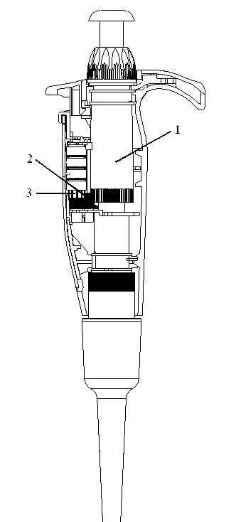 Dosage adjustment device of pipettor