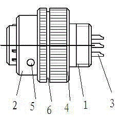 Practical industrial control connector plug