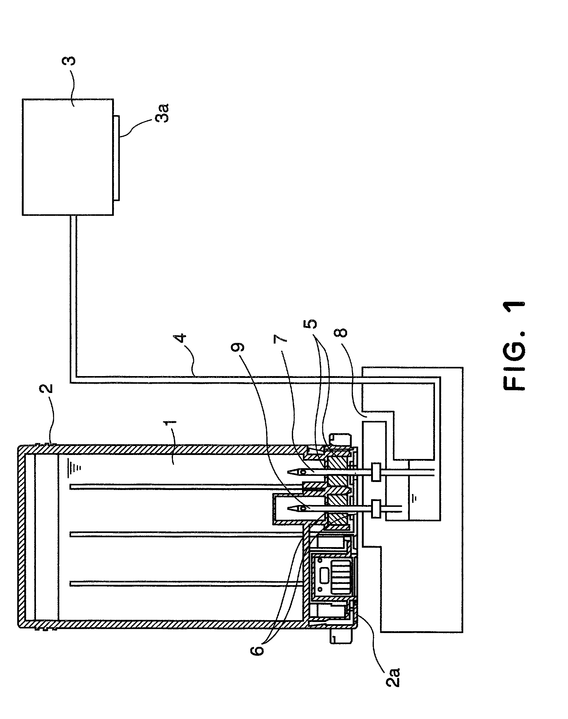 Liquid container, elastic member for liquid container, and recording apparatus