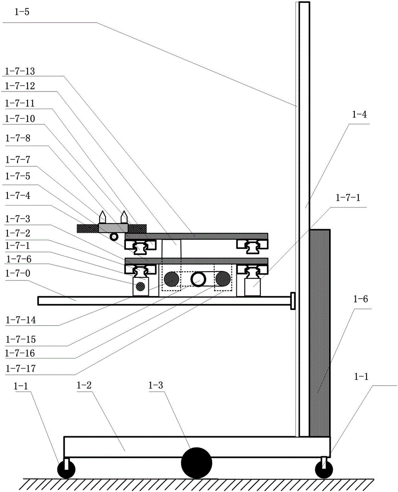 Robot forklift with simple and convenient positioning function