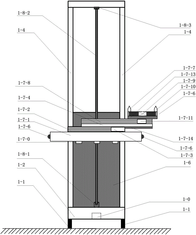 Robot forklift with simple and convenient positioning function