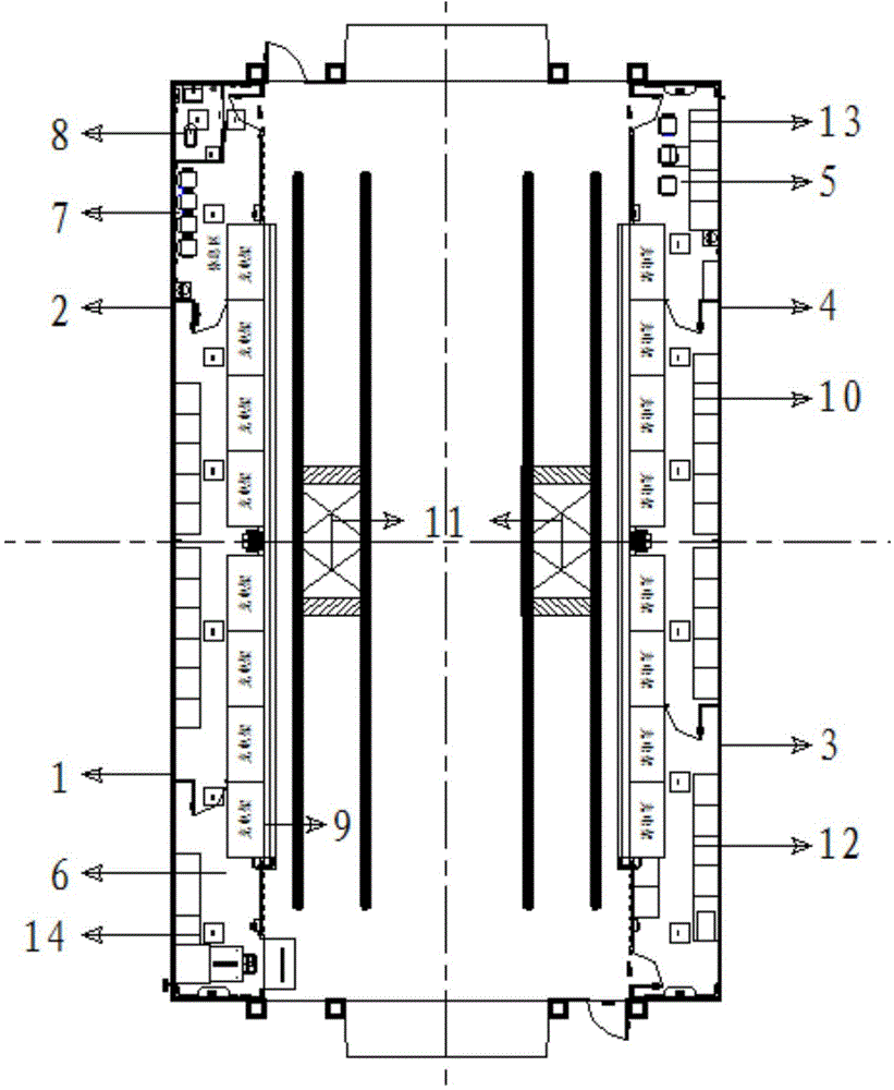 Prefabricated modularized intelligent electric car electric charging station