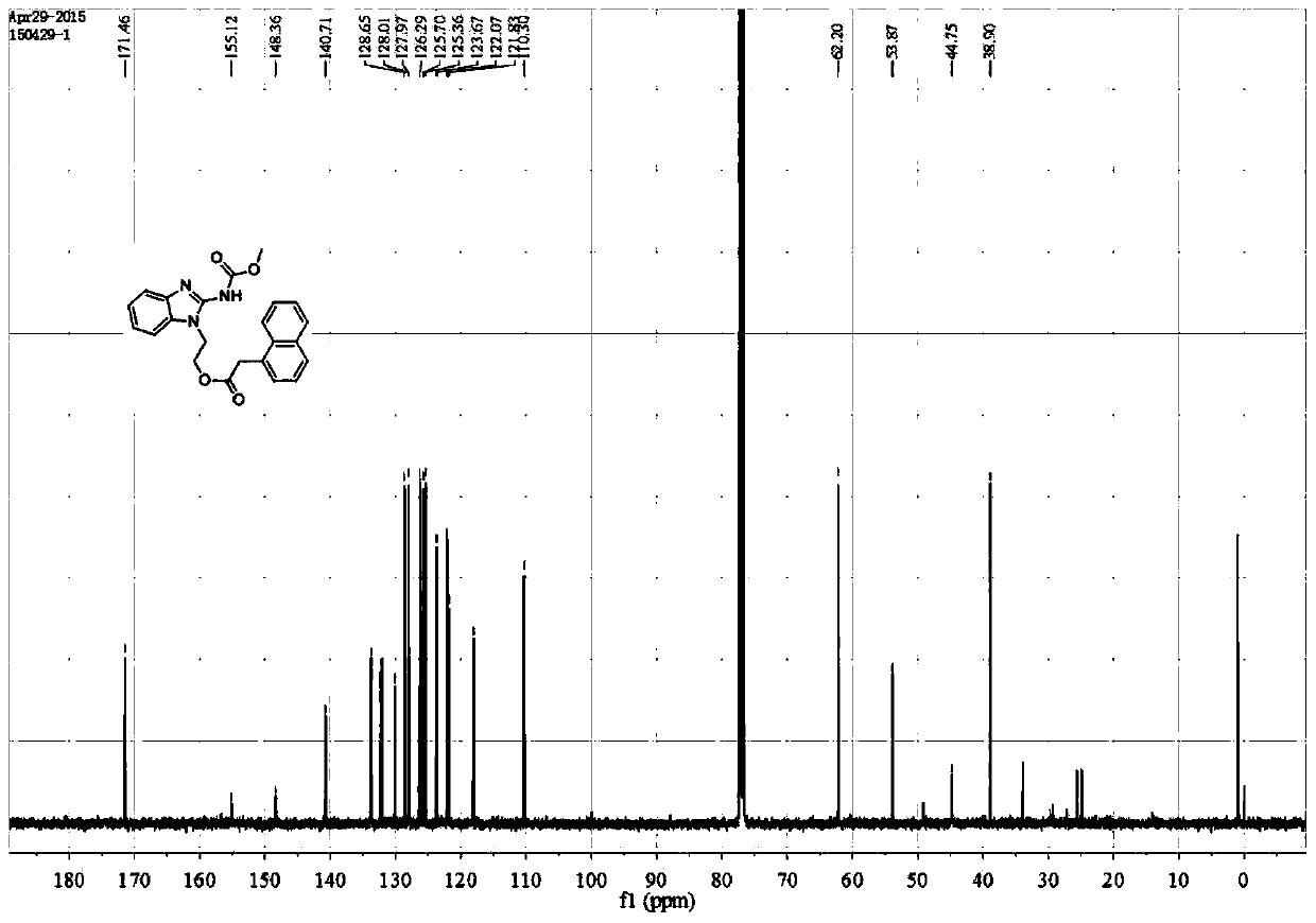 A kind of compound and its preparation method and antibacterial application