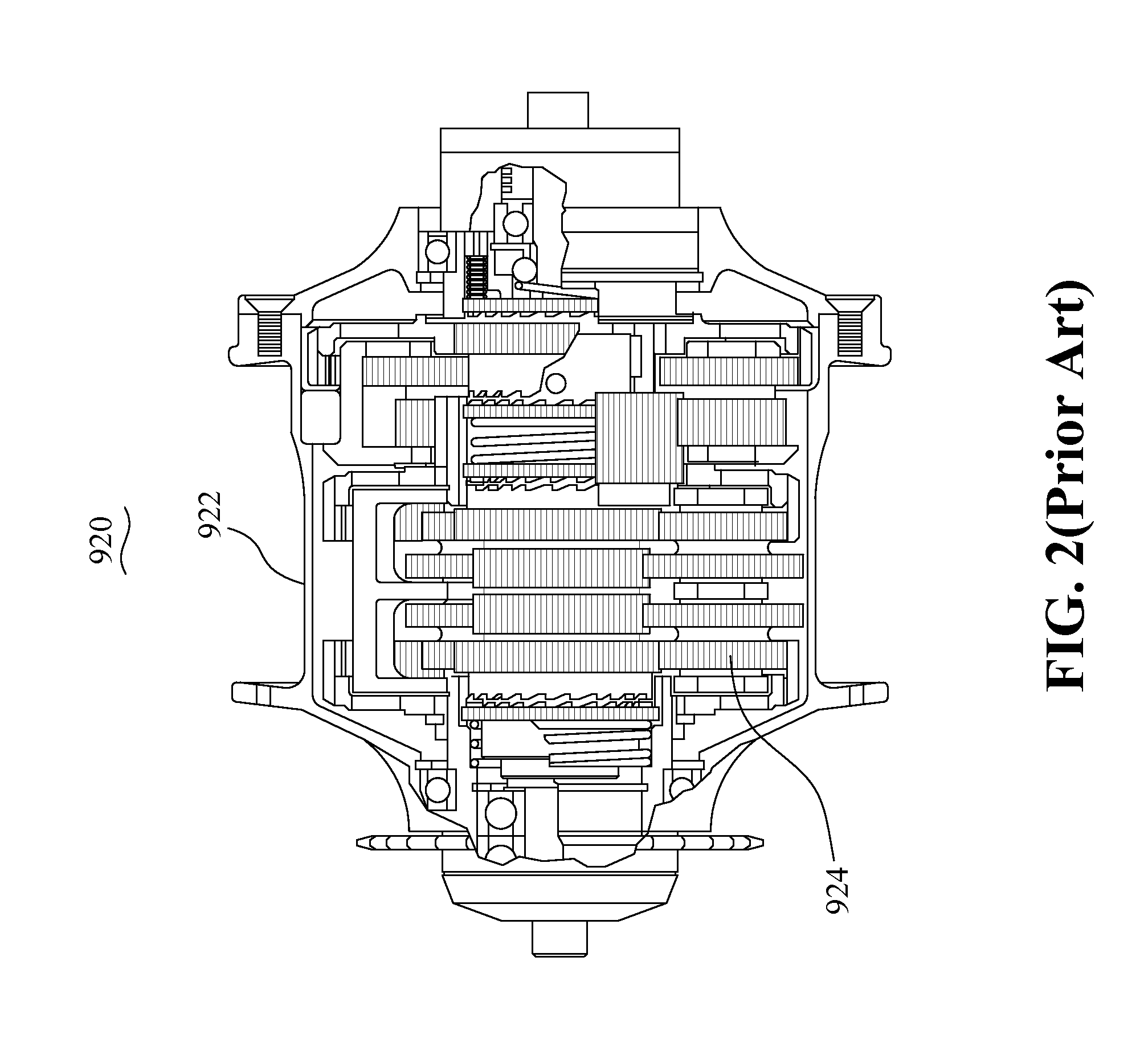 Multi-Ratio Transmission System with Parallel Vertical and Coaxial Planet Gears