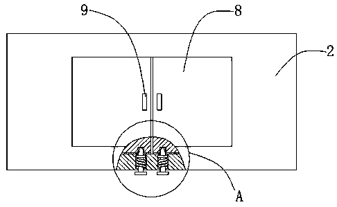 Automatic ascending and descending type online public opinion control device