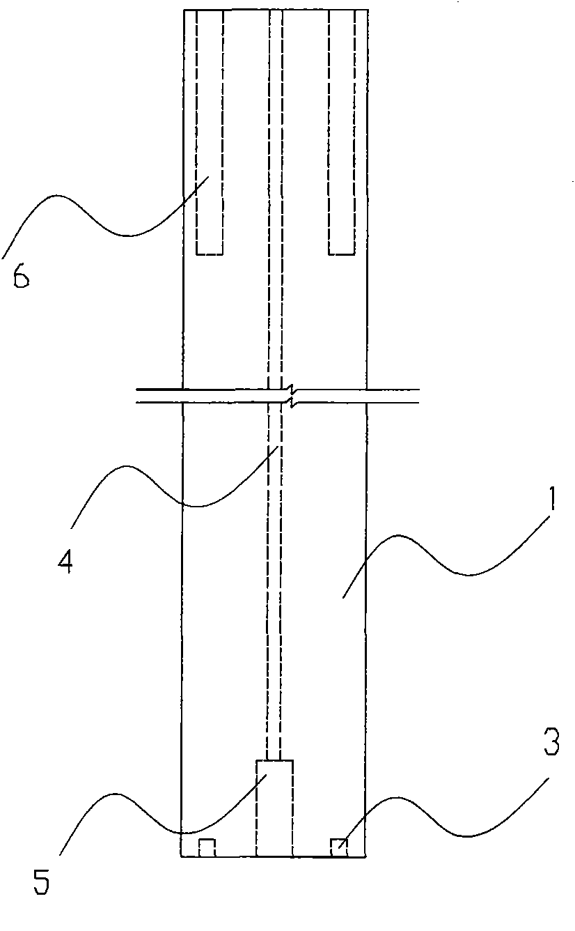 Core-grouted static pressure anchor rod pile