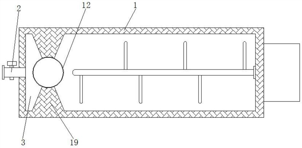 Totally-enclosed oil tank of integrated hydraulic hoist