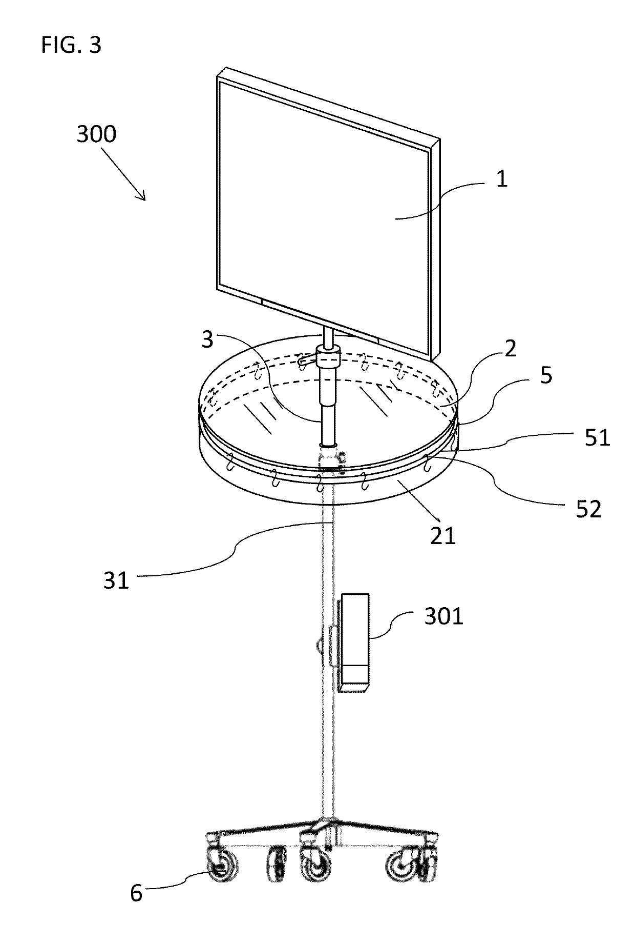 Surgical item counting station and method of use