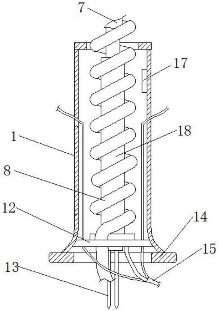 Sprinkling irrigation type intelligent lawn lamp