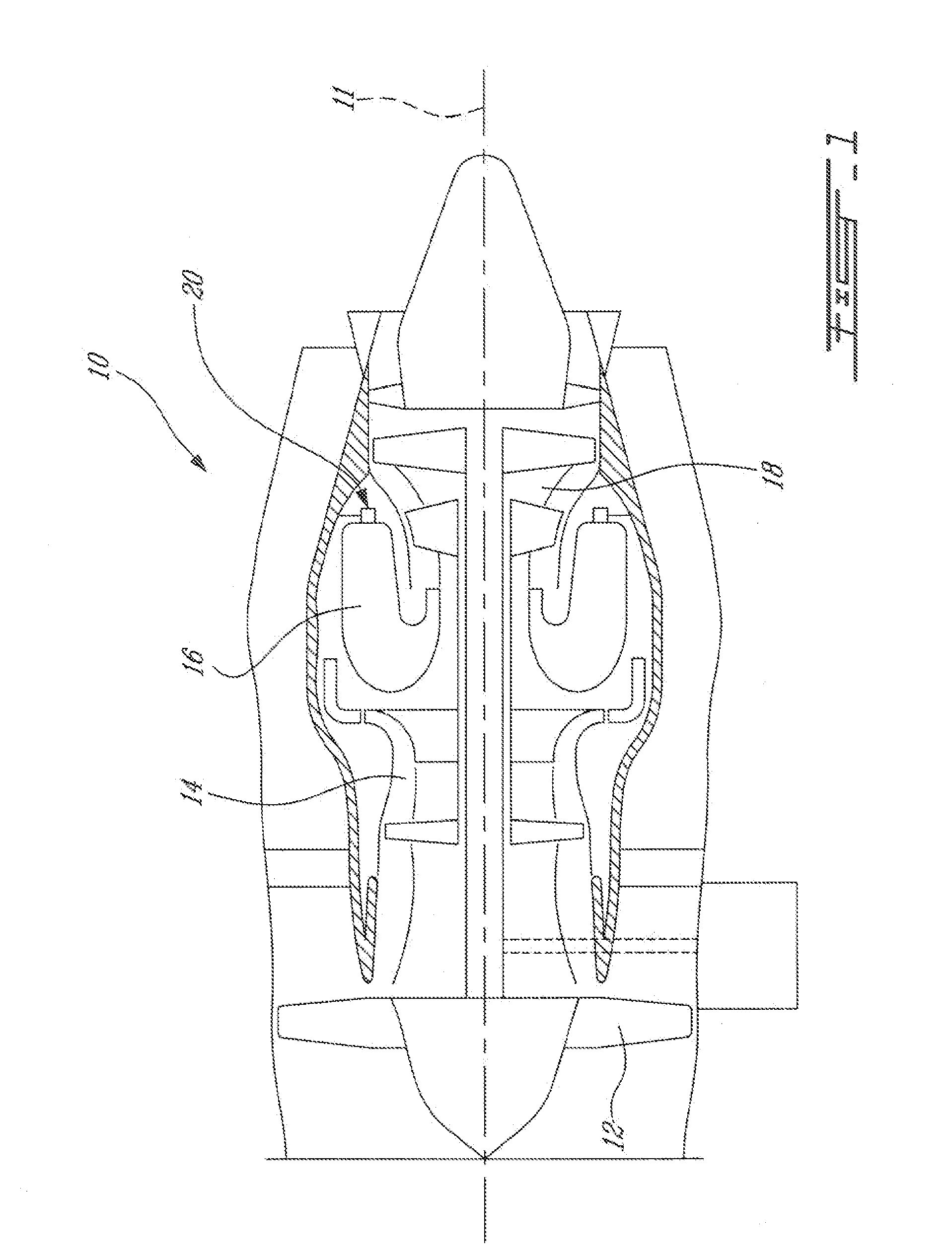 Pre-loaded internal fuel manifold support