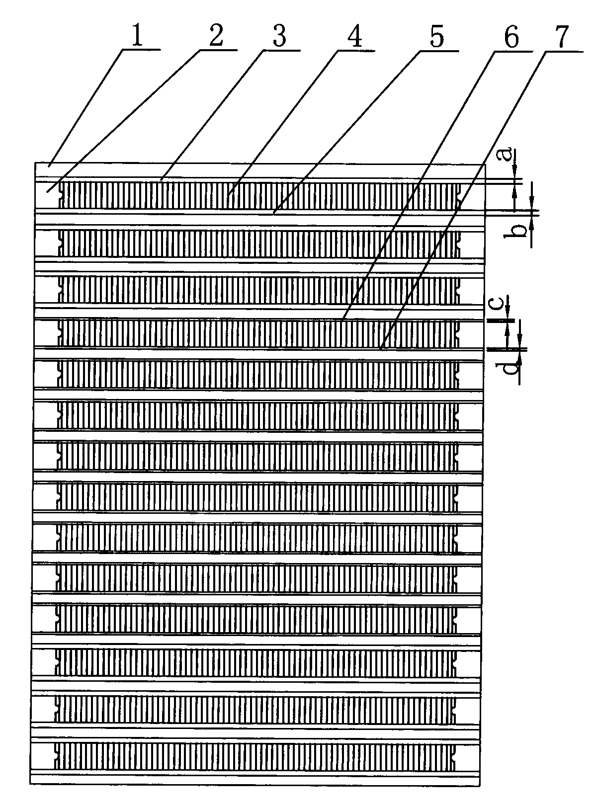 High-strength aluminum-plate fin-type heat exchanger